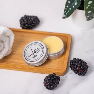 Blackberry Natural Lip Balm In Tin