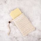 Eira Natural soap in sisal bag