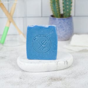 menthol and peppermint natural soap bar