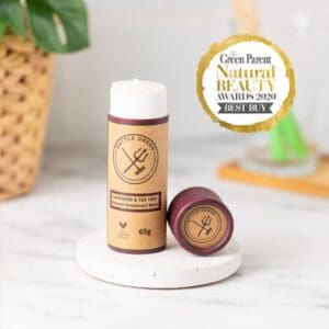 Lavender natural deodorant balm in tube