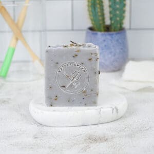 Lavender natural soap bar