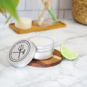 Lime & Vanilla Natural Deodorant in Tin