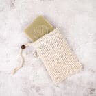 Lime & Neroli Natural soap in sisal bag