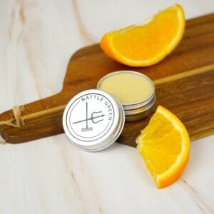 Mandarin Natural Lip balm In Tin