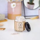 Natural Tooth Powder In Glass Jar