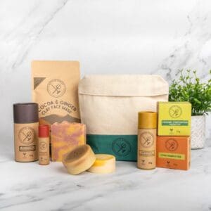 natural body care gift set